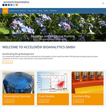 Webdesign Referenz Website binding-assay erstellt