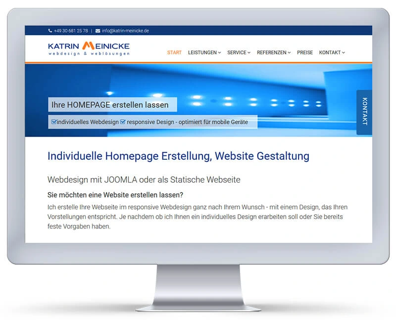 Webseite erstellen lassen